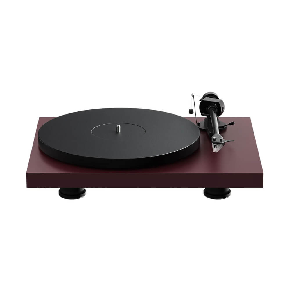 เครื่องเล่นแผ่นเสียง PROJECT : DEBUT CARBON EVO 2 (พร้อมหัวเข็ม PICK IT MM EVO) (SATIN WINE RED)